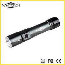Aluminiumlegierung empfindliche Zoomable 260m Notfall-LED-Taschenlampe (NK-1681)